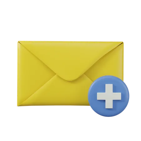 Create Mail  3D Icon