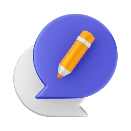Create New Chat  3D Icon