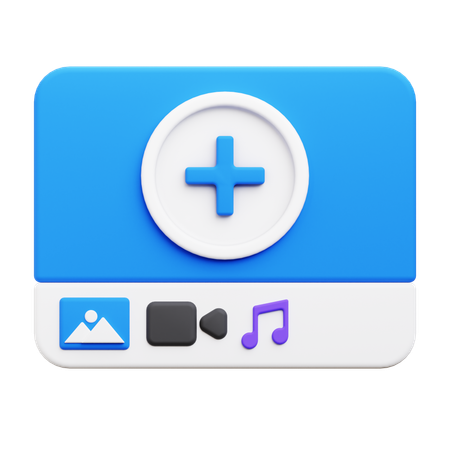 Create Post  3D Icon