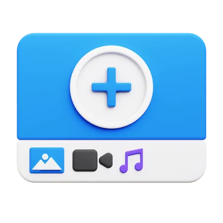 Create Post  3D Icon