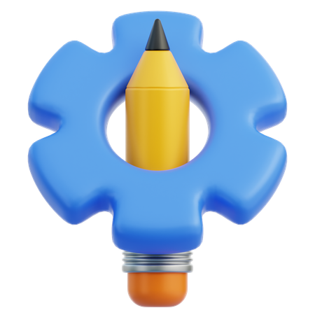 Creative  3D Icon