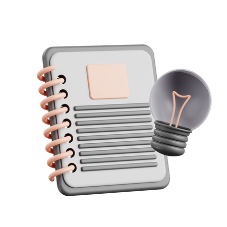 Creative Book  3D Icon