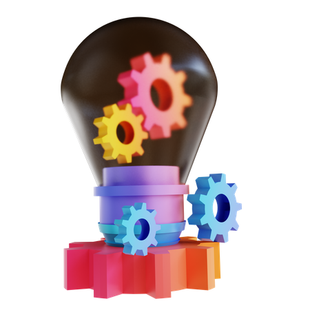 Creative Brain  3D Icon