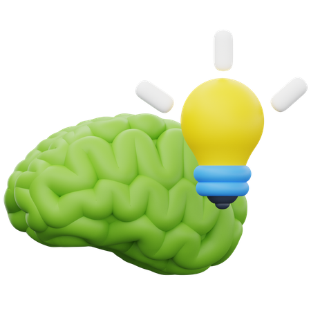 Creative Brain  3D Icon