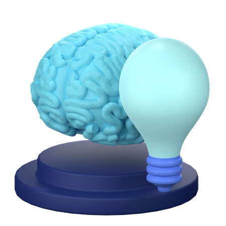 Creative Brain  3D Illustration