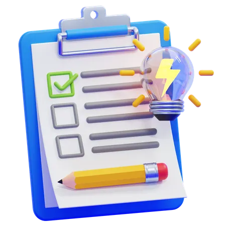 Creative Brief  3D Icon