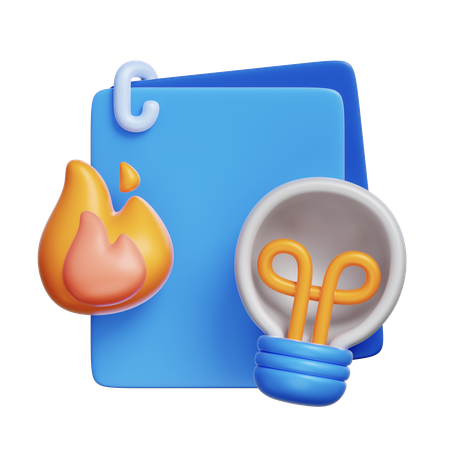 Creative Business Plan  3D Icon