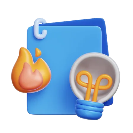 Creative Business Plan  3D Icon