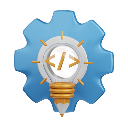 Creative Coding  3D Icon