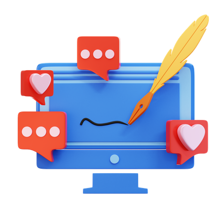 Creative Content Services  3D Icon