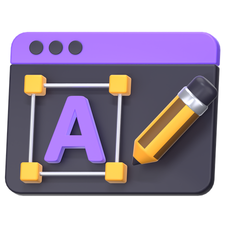 Creative Design  3D Icon
