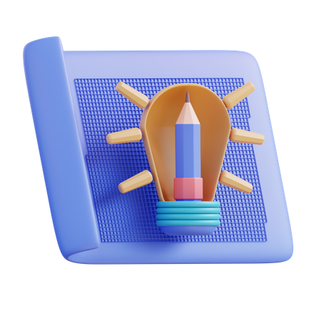 Creative Design  3D Icon