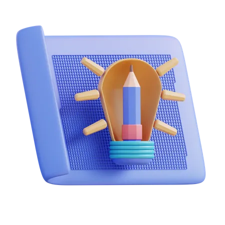 Creative Design  3D Icon