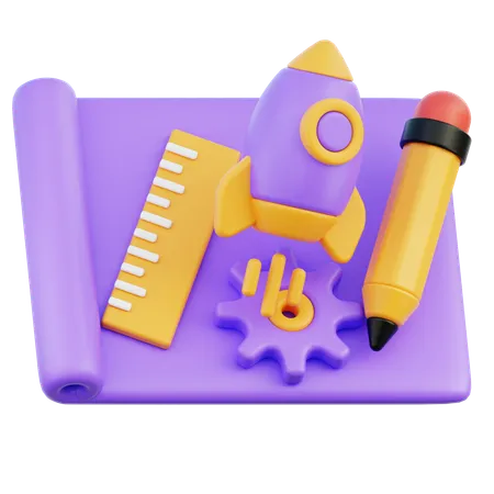 Creative Design  3D Icon