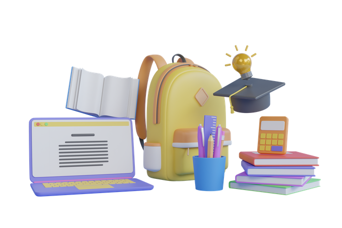 Creative Education  3D Illustration