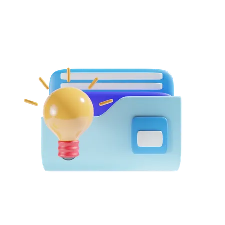 Creative Folder  3D Icon