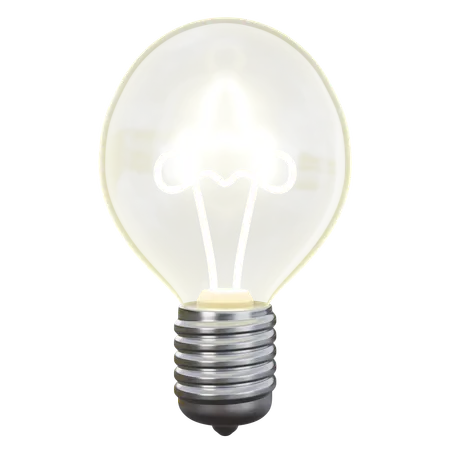 3 D Illustration Of Bulb Innovative Creative Symbol Technology 3 D Elements Rendering It Can Be Used For Any Purpose 3D Icon
