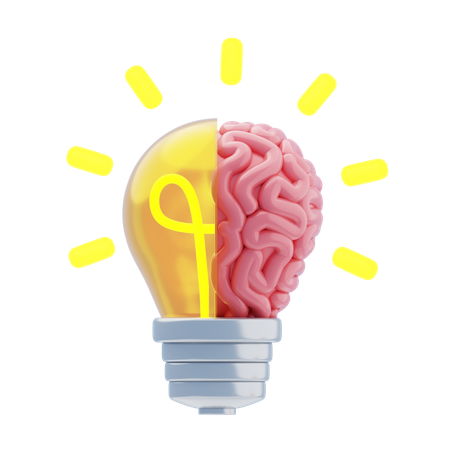 Creative Idea  3D Icon