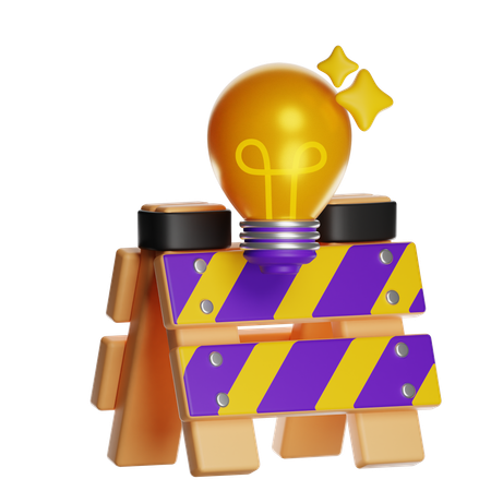 Creative Idea  3D Icon