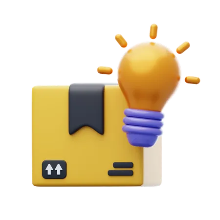 Creative Idea  3D Icon