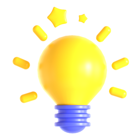 Creative Idea  3D Icon
