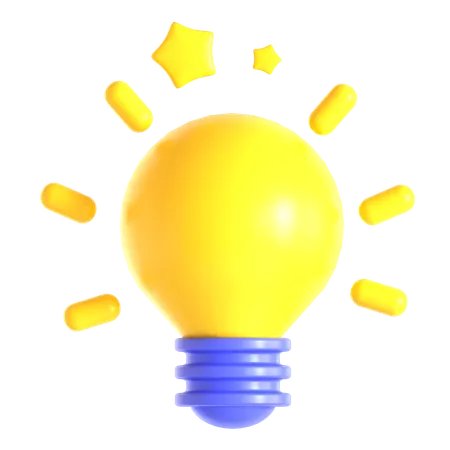 Creative Idea  3D Icon