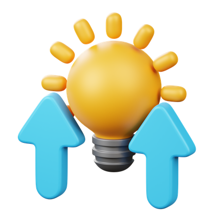 Creative Idea  3D Icon