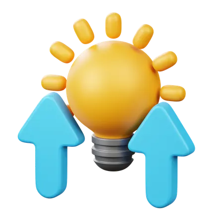 Creative Idea  3D Icon