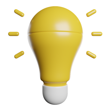 Creative Idea  3D Icon