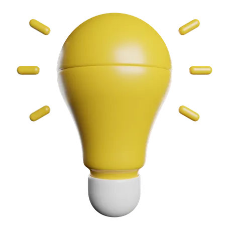 Creative Idea  3D Icon