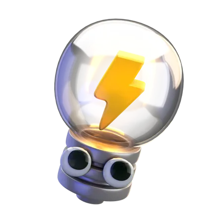 Creative Idea  3D Icon