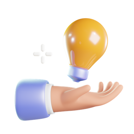 Creative Idea  3D Icon