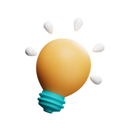 Creative Idea  3D Icon