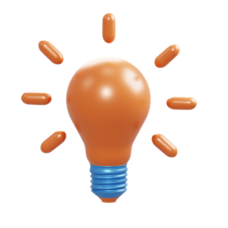 Creative Idea  3D Icon