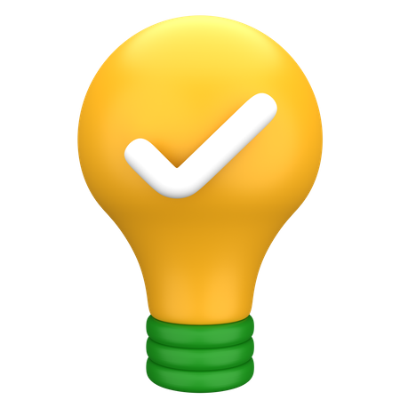 Creative Idea  3D Icon