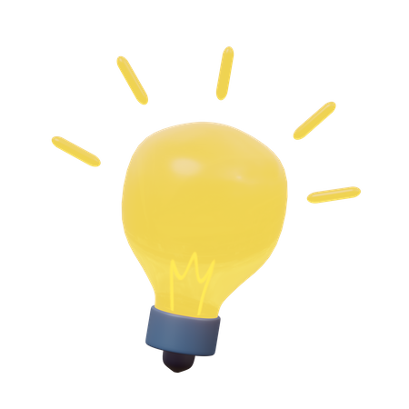 Creative Idea  3D Icon