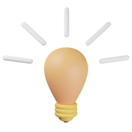 Creative Idea  3D Icon