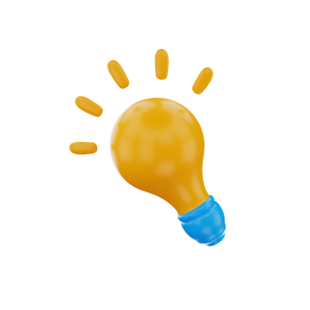 Creative Idea  3D Icon