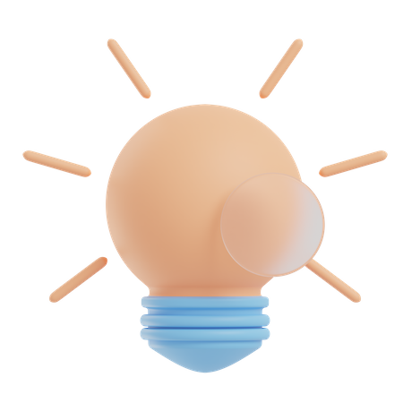 Creative Idea  3D Icon