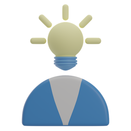 Creative Idea  3D Icon