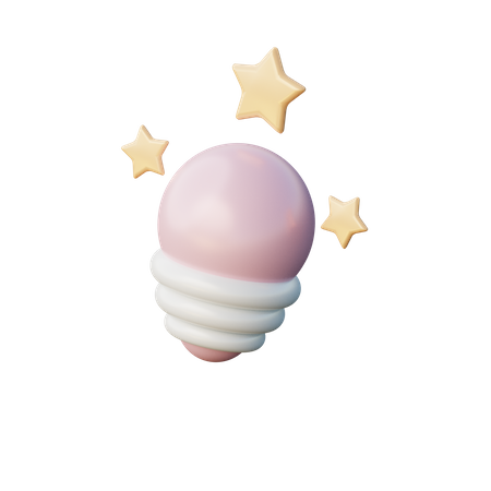 Creative Idea  3D Icon