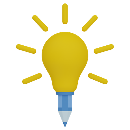 Creative Idea  3D Icon