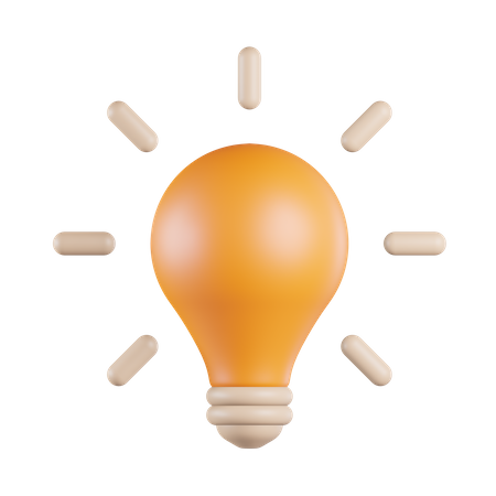 Creative Idea  3D Icon