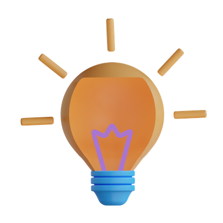 Creative Idea  3D Icon