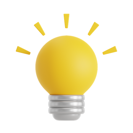 Creative Idea  3D Icon