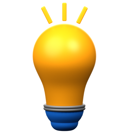 Creative Idea  3D Icon