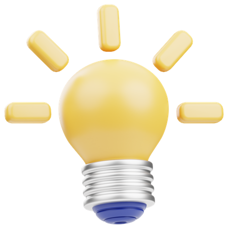 Creative Idea  3D Icon