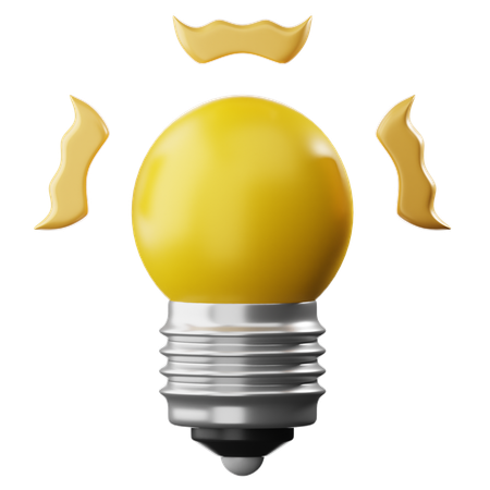 Creative Idea  3D Icon