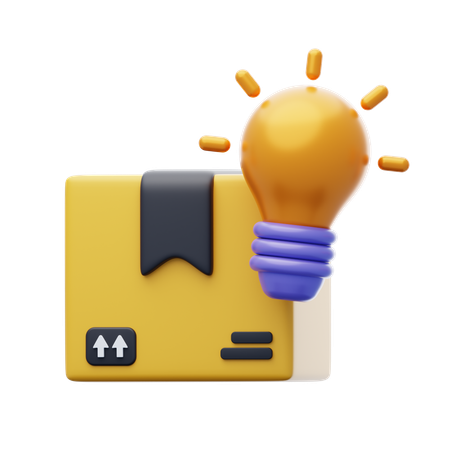 Creative Idea  3D Icon