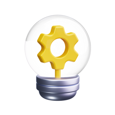 Creative Idea  3D Icon